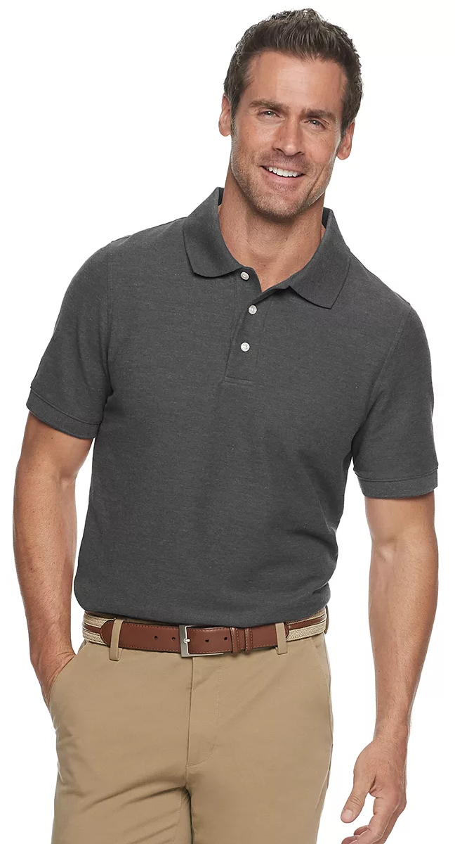 Croft & Barrow Men's Pique Polo