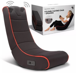 Foldable Gaming Chair w/ Speakers