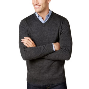 Club Room Men's Merino Wool Blend Sweater