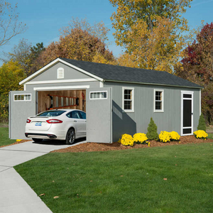 Wood 12' x 24' Garage Shed