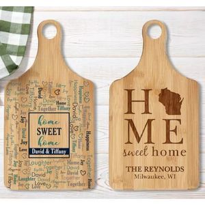 Personalized Bamboo Cutting Board