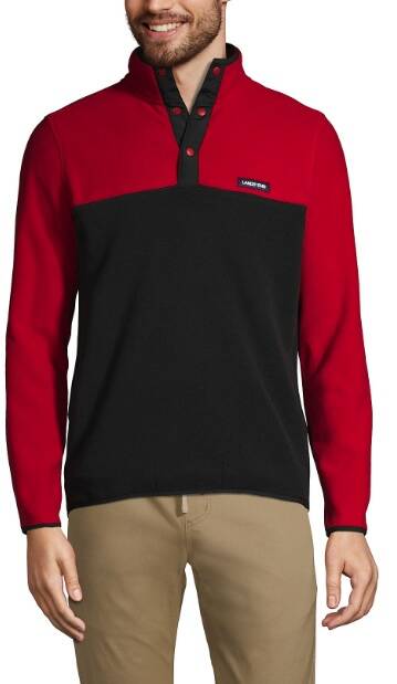 Lands' End Men's Heritage Fleece Pullover