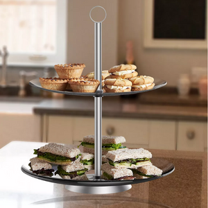 2-Tier Round Dessert Tower