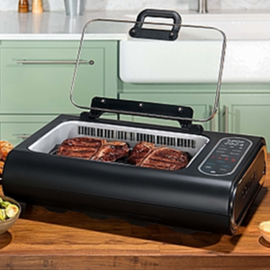 Gourmia 5-in-1 Smokeless Grill & Air Fryer