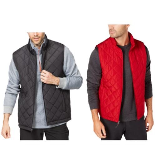 Hawke & Co. Men's Quilted Vest