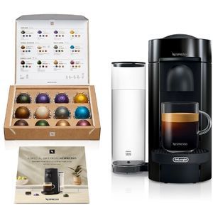 Nespresso VertuoPlus Coffee & Espresso Maker w/ $50 Voucher & Capsules