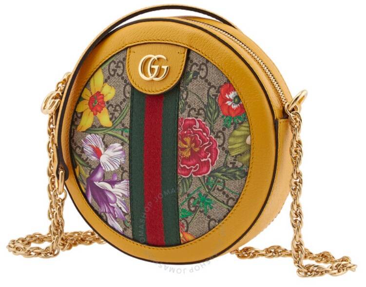 Gucci Ophidia GG Flora Shoulder Bag