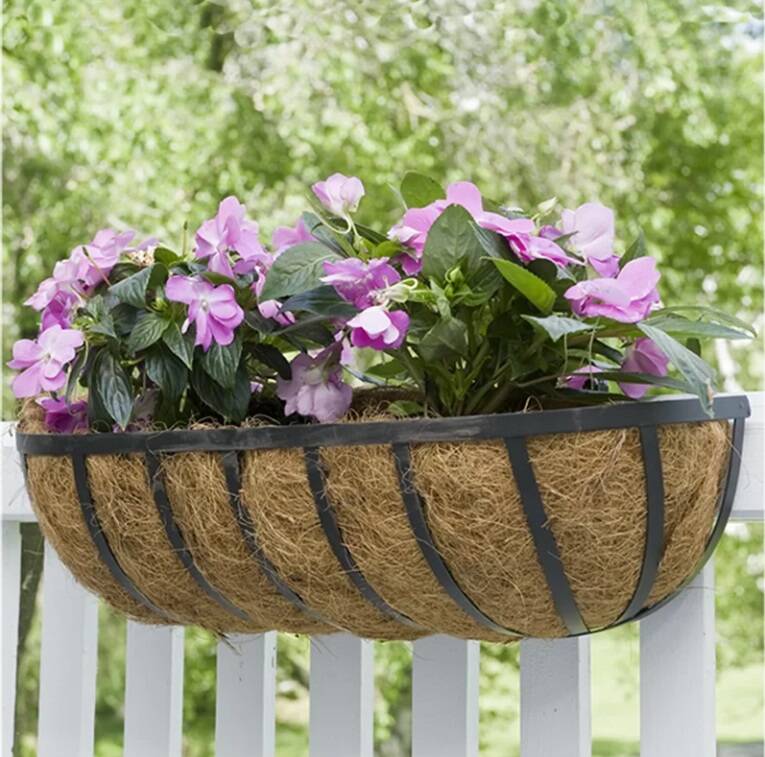 Metal Railing Planter