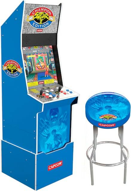 Arcade1Up Street Fighter II Big Blue Arcade