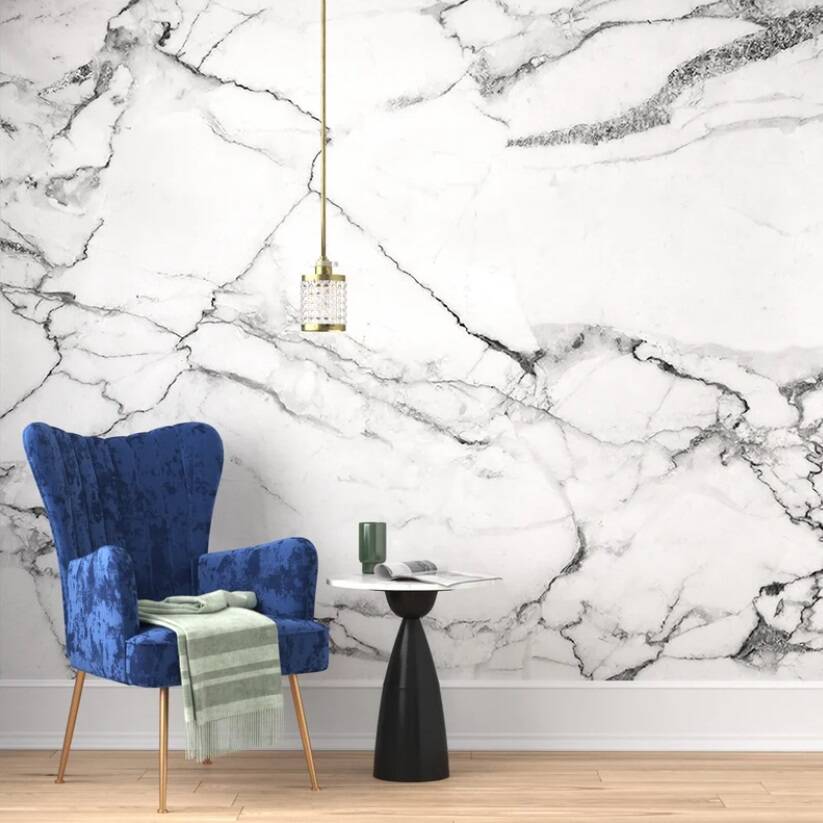 Marble 7′ x 118″ Wall Mural