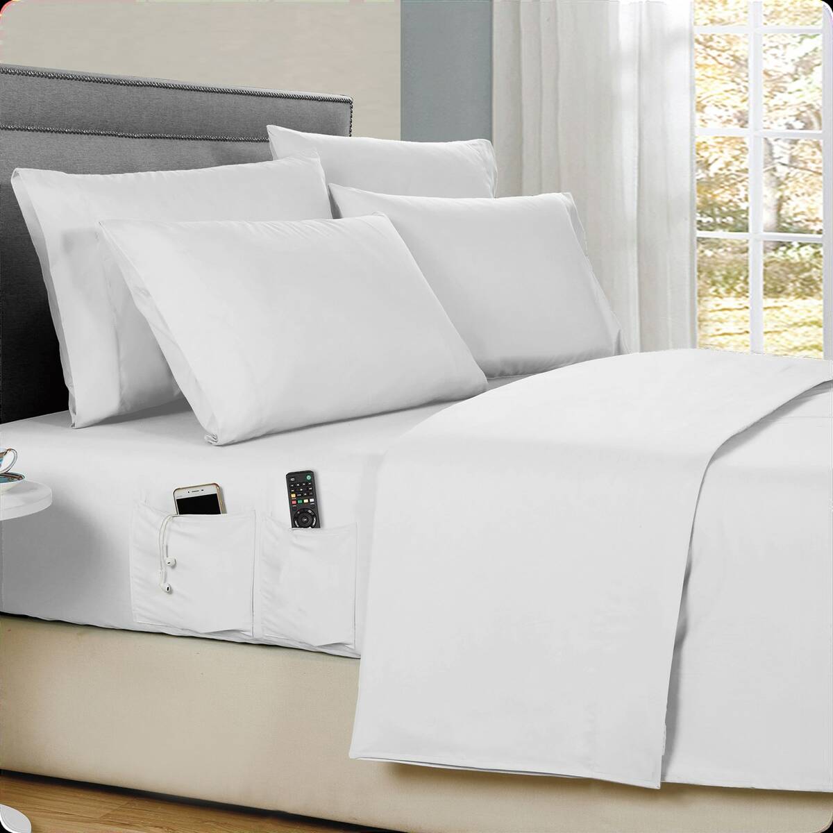 6-Piece Kathy Ireland Sheet Set w/ Pockets