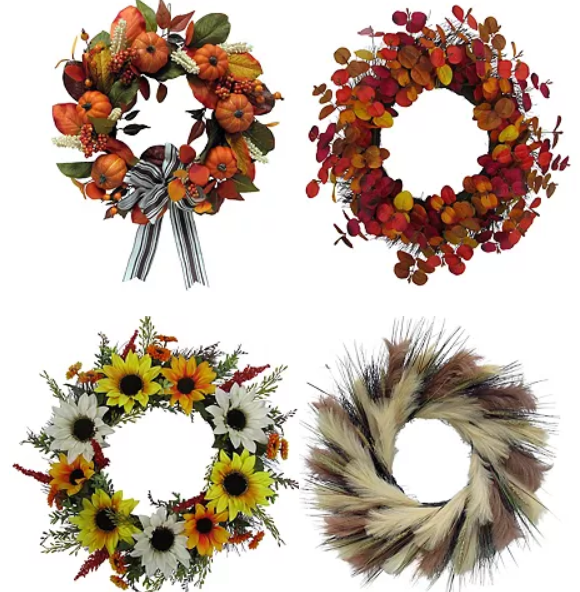 Fall & Halloween Wreaths @Kohl's