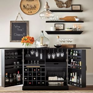 Expandable Bar Cabinet