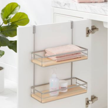 2-Tier Over the Cabinet Shelving Unit