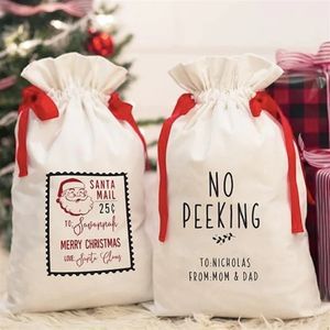 Personalized Santa Sack