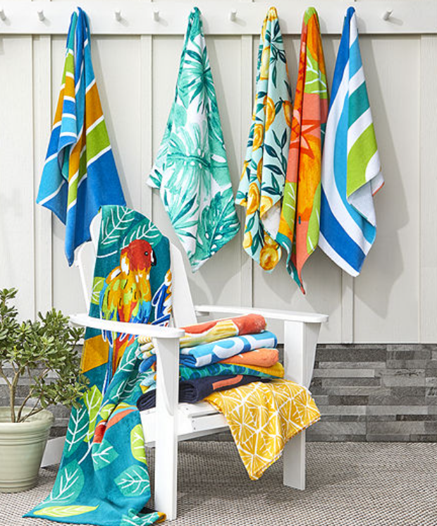 Outdoor Oasis Beach Towels @JCPenney