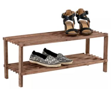 Honey Can Do 2-Shelf Shoe Rack