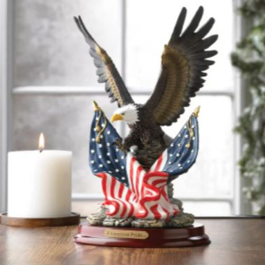 American Pride Eagle Figurine