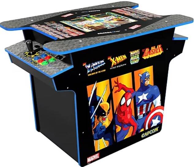 Arcade1Up Marvel vs Capcom Head to Head Gaming Table