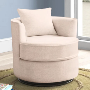 Upholstered Swivel Armchair