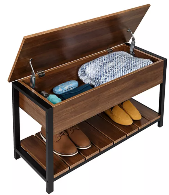 Entryway Shoe Storage Bench