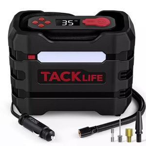 TackLife 150 PSI Car Tire Inflator w/ LCD Display