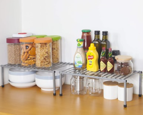 4-Piece Expandable Kitchen Storage Rack