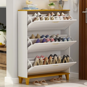 30 Pair Shoe Storage Cabinet