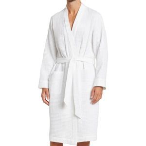 Men's Cotton Waffle Robe