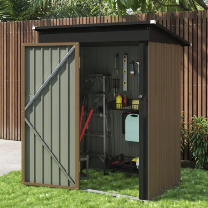 Metal 5' x 3' Storage Shed