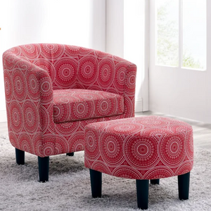 Jazouli Upholstered Barrel Chair