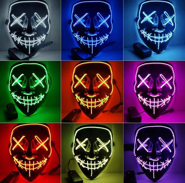 Halloween LED Light Mask