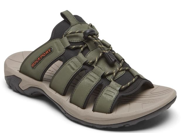 Rockport Men's Byron Bungee Slide Sandals