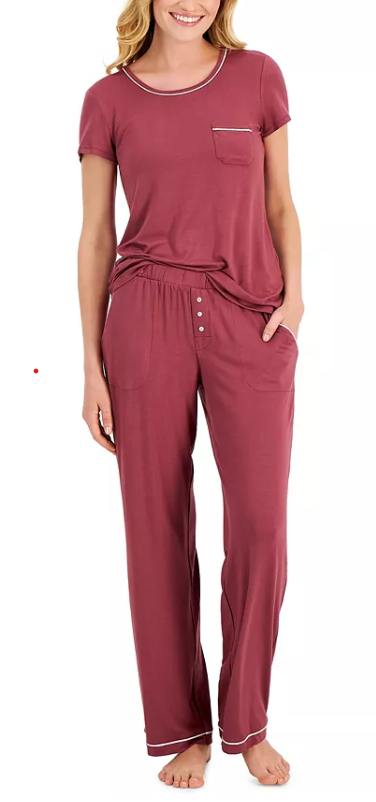 Alfani Women's Ultra-Soft Pajama Set