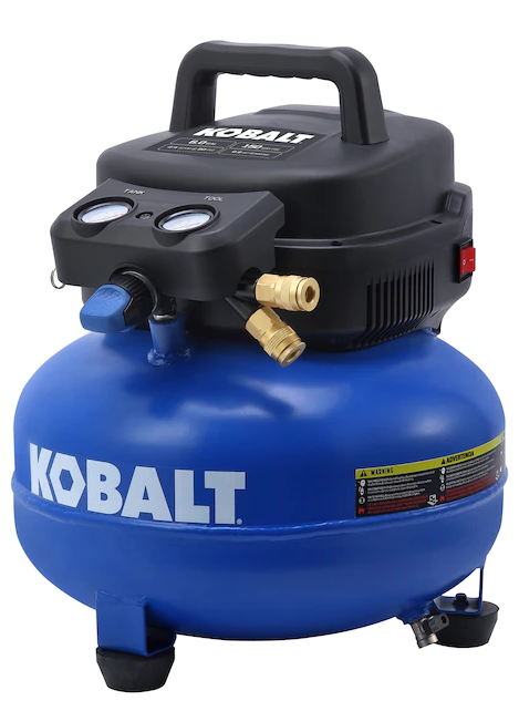 Kobalt  6-Gal Portable Electric Pancake Air Compressor