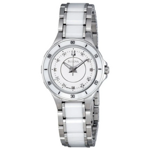 Bulova Diamond Women's Stainless Steel Watch