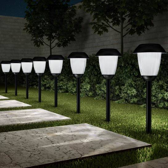 8-Pack Solar Pathway LED Lights