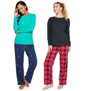 Sonoma Goods For Life Women's Fleece Pajama Sets