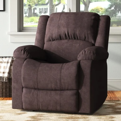 Microfiber Manual Standard Recliner