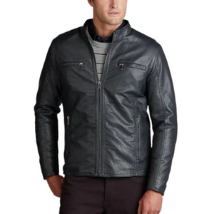 Jos. A. Bank Faux Leather Men's Jacket