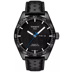 Tissot Men's Swiss Automatic Leather Watch