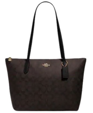 Coach Zip-Top Tote