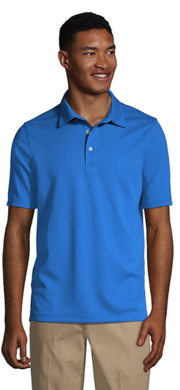 Lands' End Men's Pique Polo