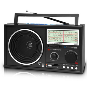 Solar AM/ FM/ Shortwave Radio Bluetooth Speaker