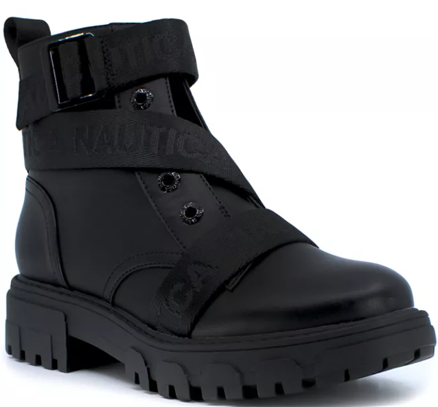 Nautica Women's Lug Sole Bootie