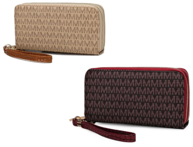 MKF Collection Noemy Signature Wristlet