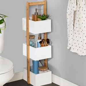 Bamboo 3-Tier Storage Caddy