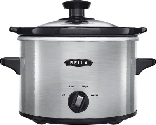 Bella 1.5Qt. Stainless Steel Slow Cooker