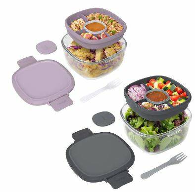 2-Pack Bentgo Glass Salad Containers