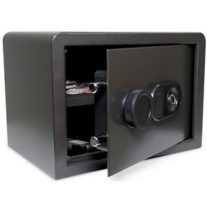 Biometric Lock 0.59 cu. ft. Security Vault w/ LED Light